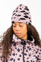 Mid Beanie - Woodrose Cheetah | One Size