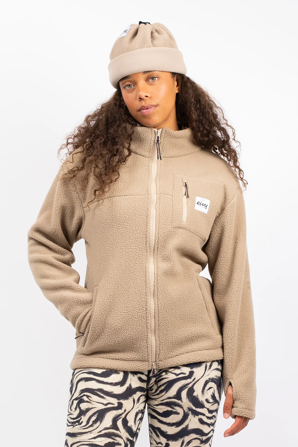 Versa Sherpa Jacket - Sand