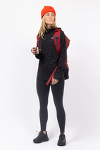 Icecold Merino Wool Top - Black Leopard