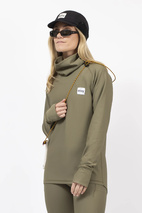 Icecold Gaiter Rib Top - Olive