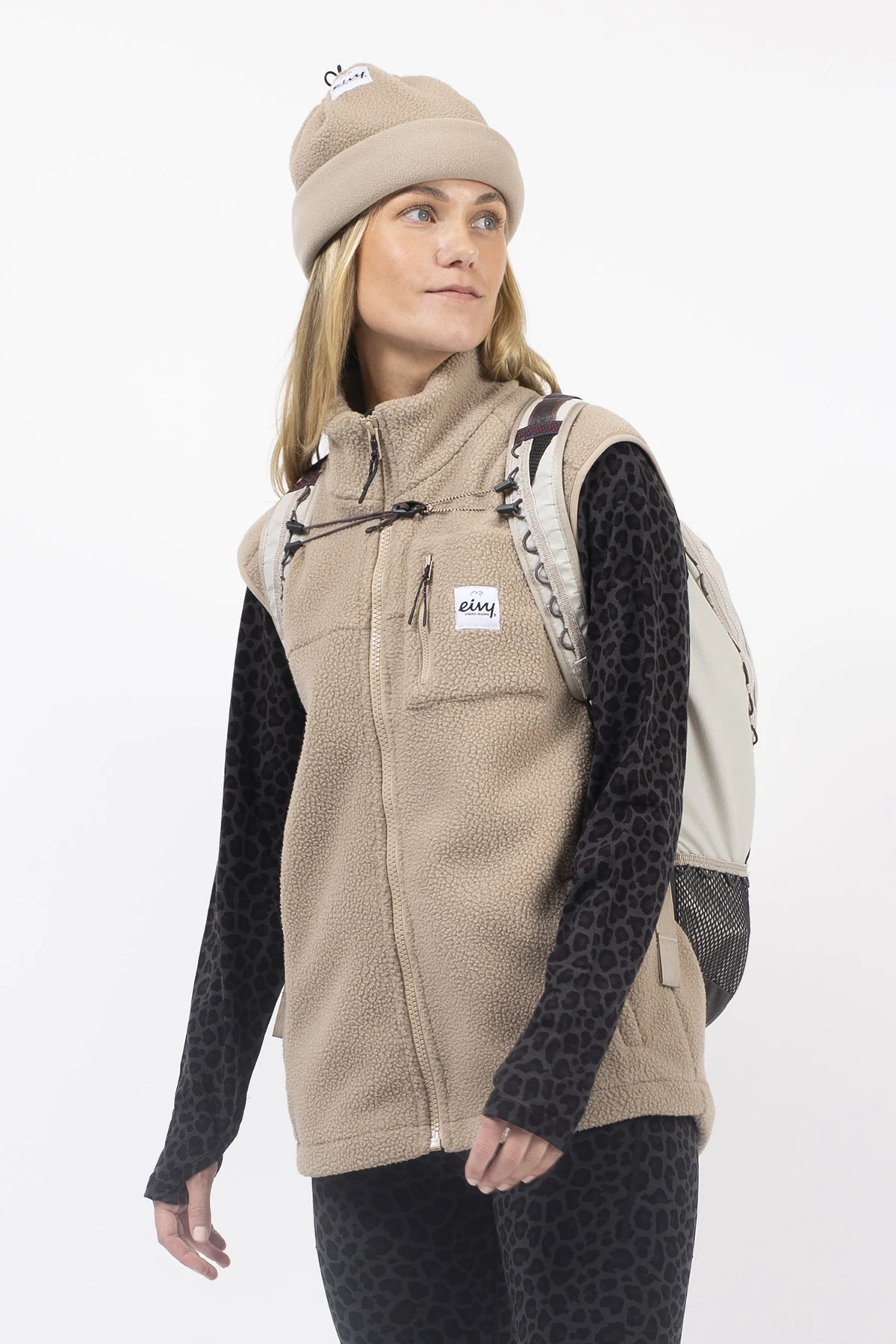 Lumberjackie Sherpa Vest - Sand