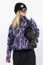 Versa Sherpa Jacket - Purple Stray