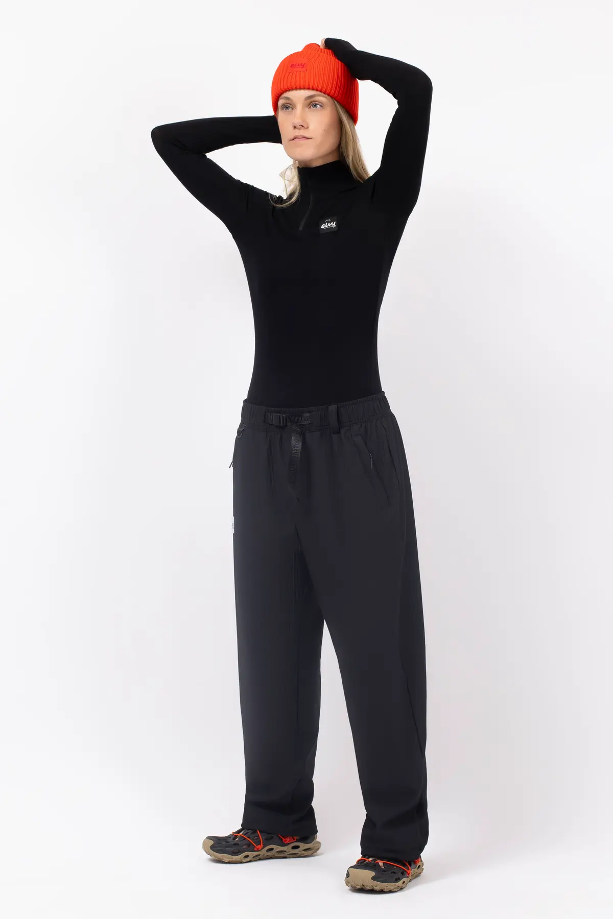 Versa Travel Rib Pants - Black