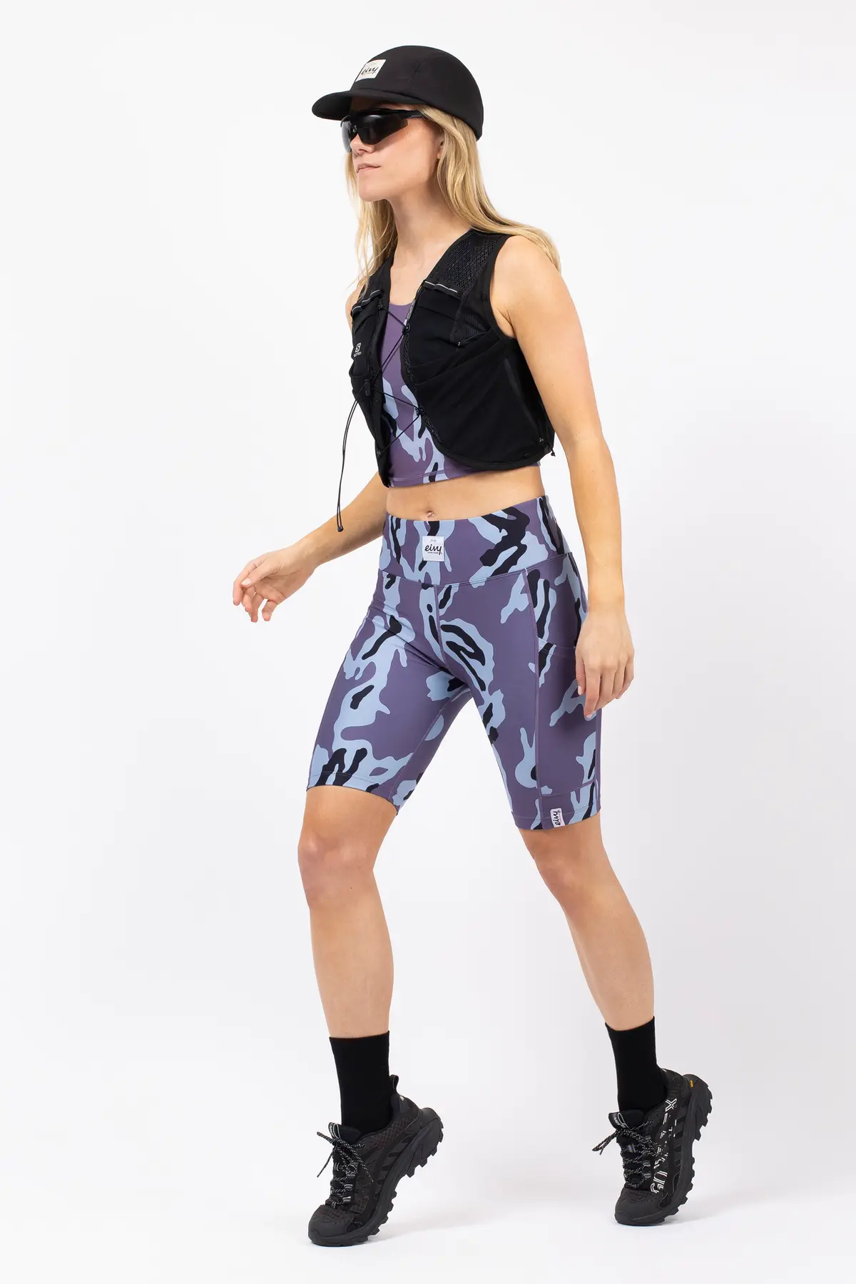 Cover Up Top - Purple Stray