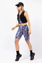 Cover Up Top - Purple Stray