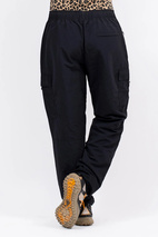 Fitted Outdoor Pants - Black