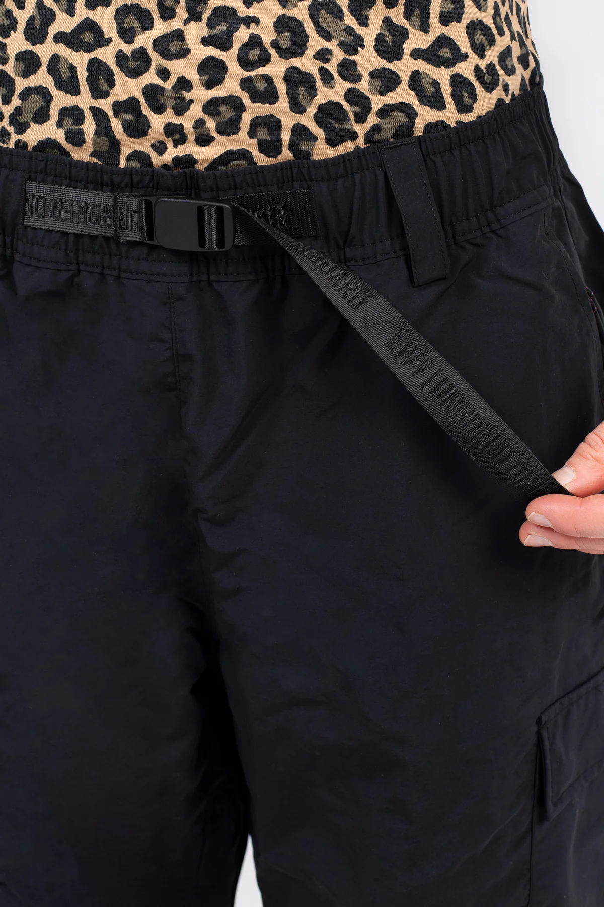 Fitted Outdoor Pants - Black
