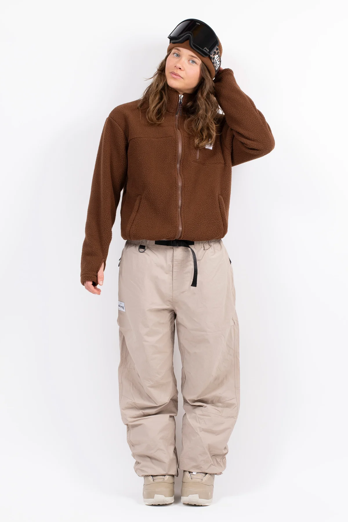 Oversized Outdoor Pants - Sand | S