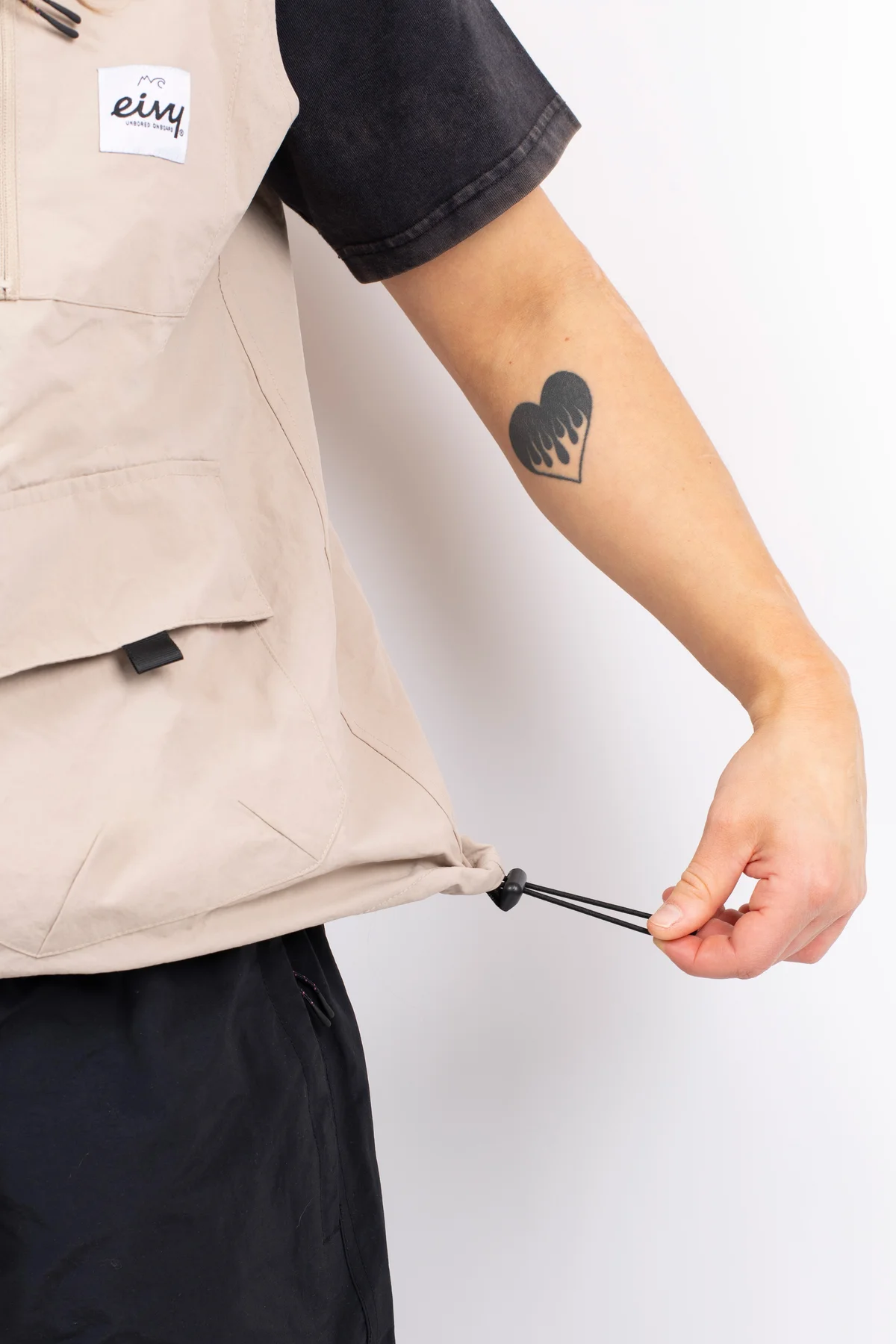 Windbreaker Utility Vest - Sand | S