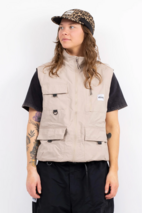 Windbreaker Utility Vest - Sand | S