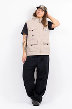 Windbreaker Utility Vest - Sand | S