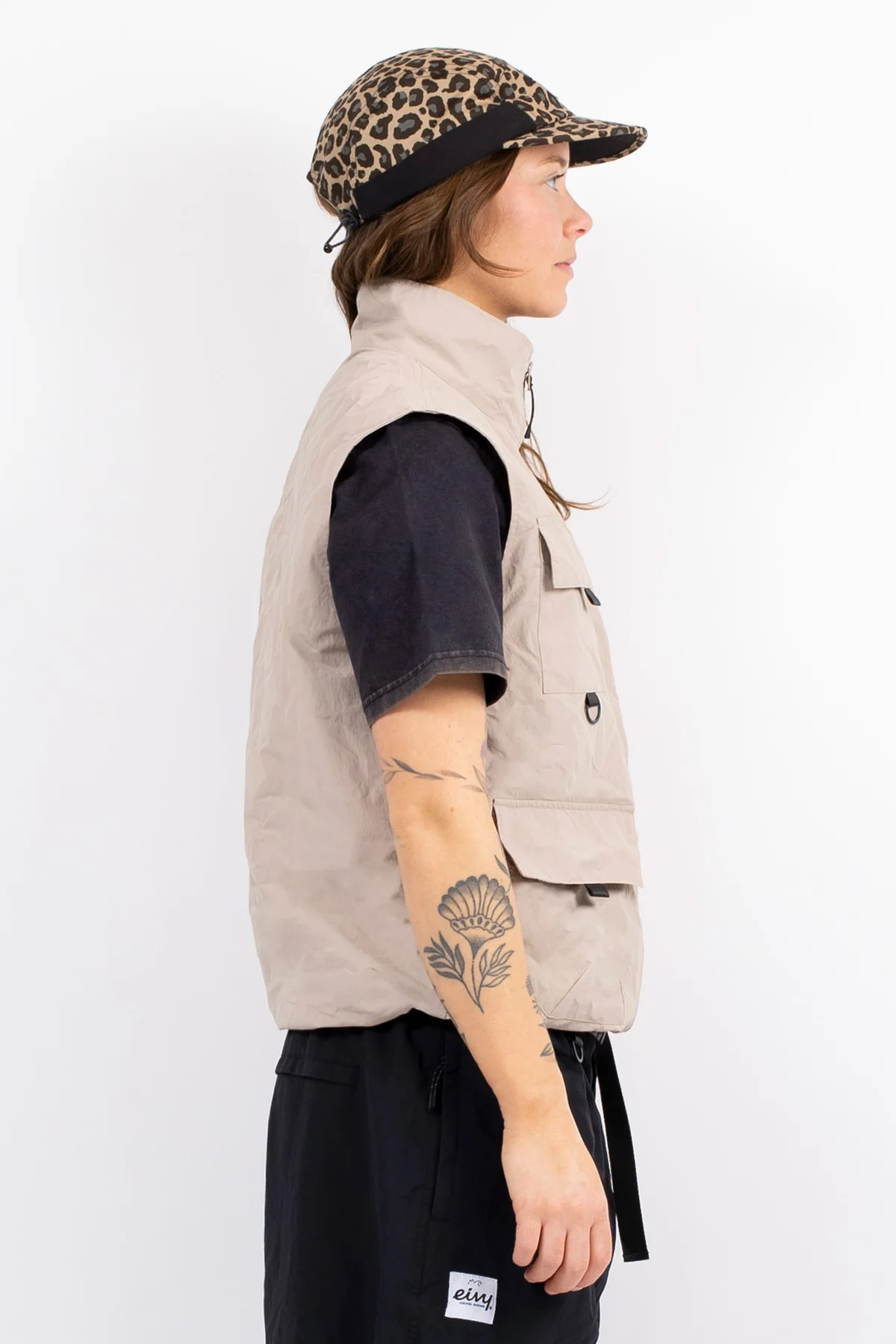 Windbreaker Utility Vest - Sand | S
