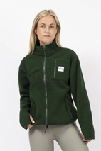 Versa Sherpa Jacket - Forest Green