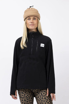 Techlight Halfzip Fleece - Black | XXS