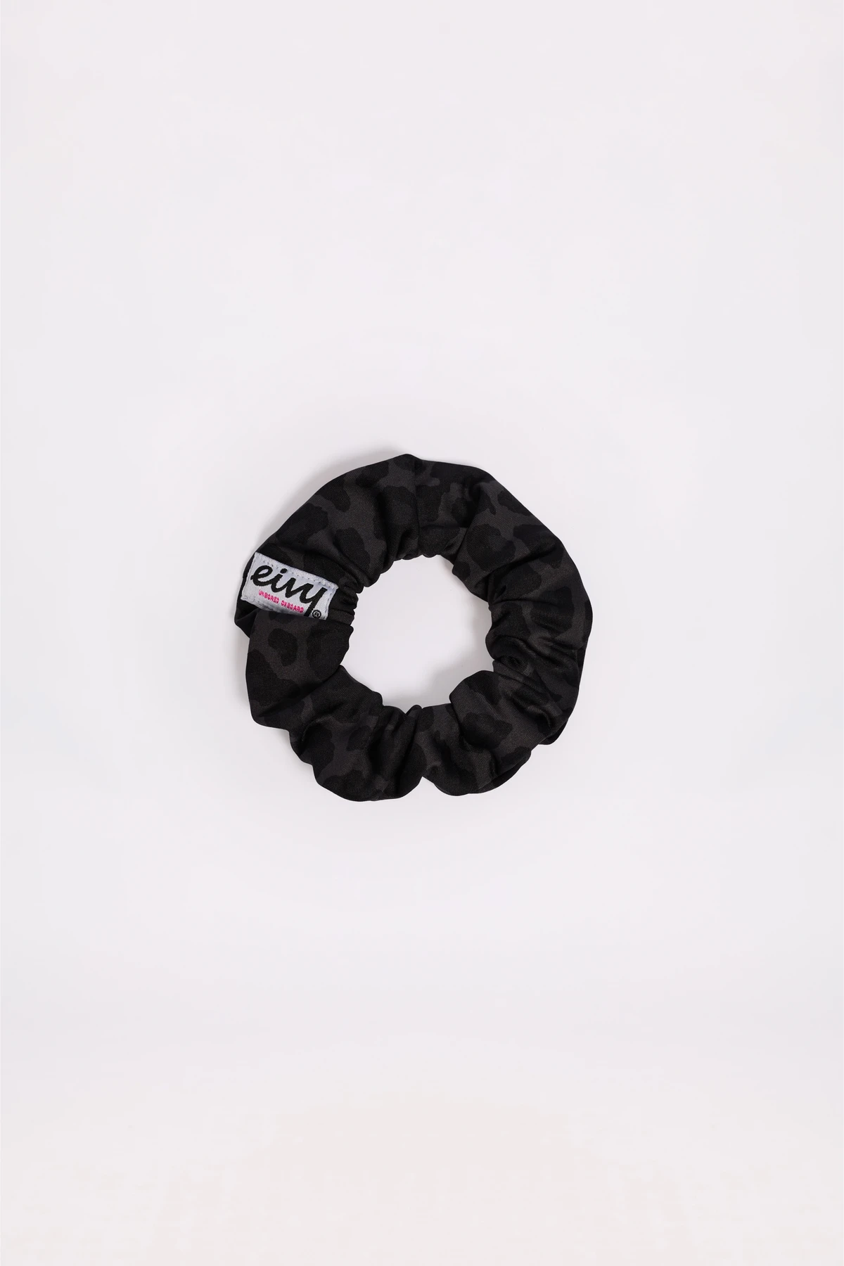 Fonda Scrunchie - Black Leopard