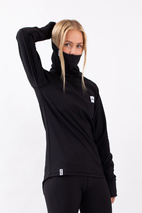 Icecold Gaiter Rib Top - Black