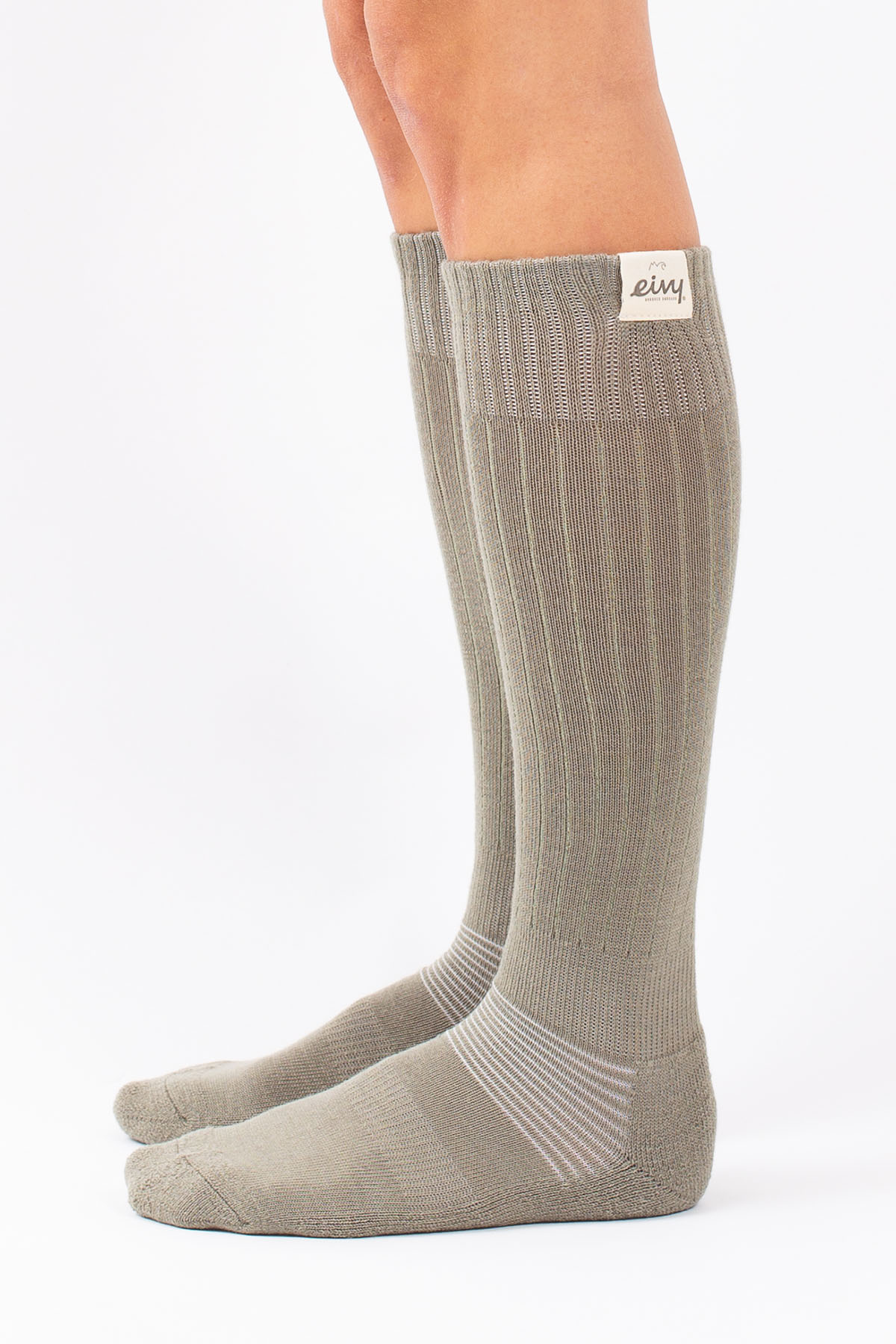 Rib Wool Socks - Faded Oak Rib Wool Socks - Faded Oak