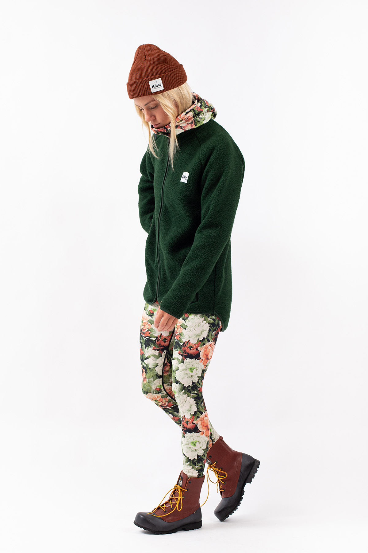 Redwood Sherpa Jacket - Forest Green | L