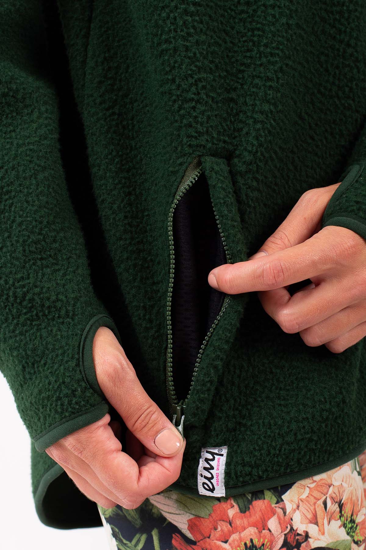 Redwood Sherpa Jacket - Forest Green | L