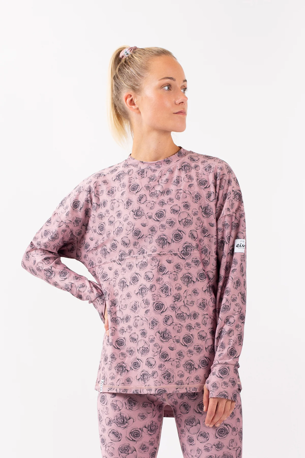 Venture Top - Charcoal Woodrose Venture Top - Charcoal Woodrose