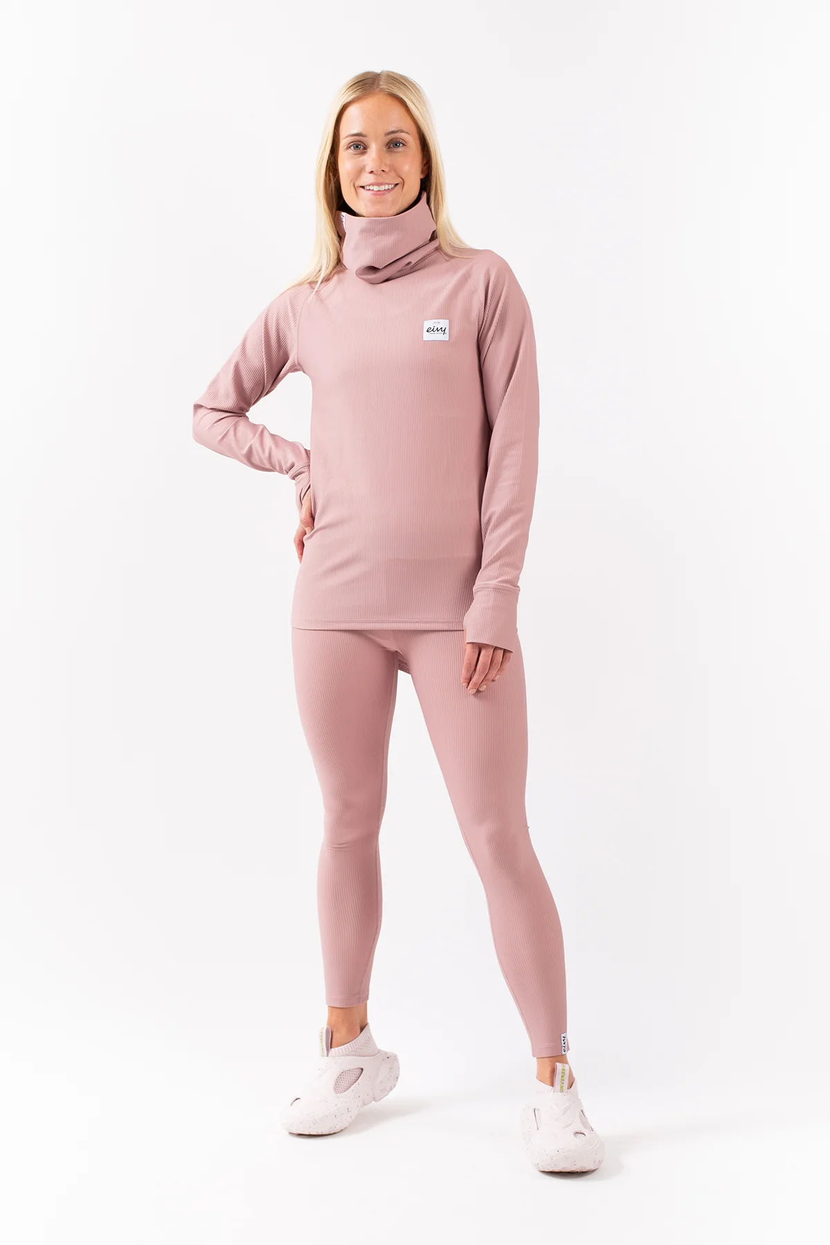 Icecold Gaiter Rib Top - Faded Woodrose