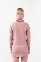 Icecold Gaiter Rib Top - Faded Woodrose