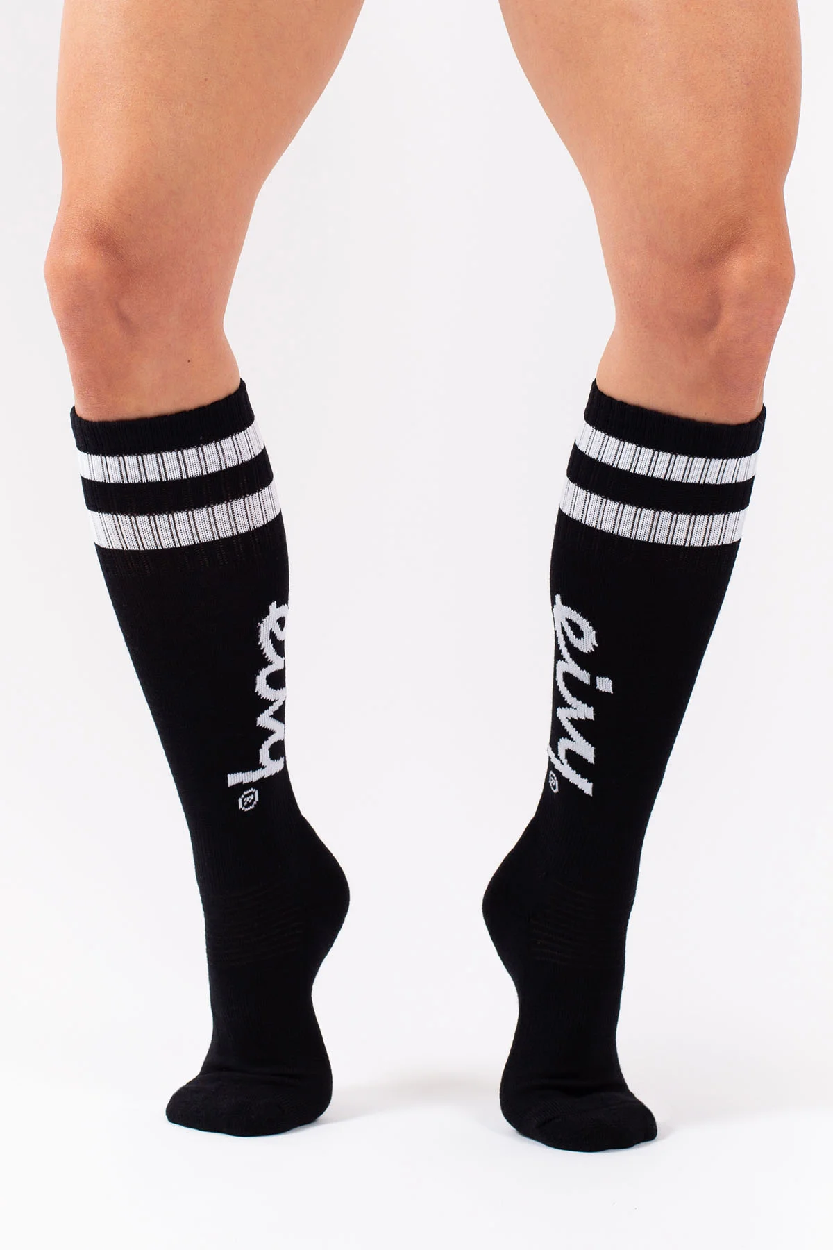 Cheerleader Wool Socks - Black Cheerleader Wool Socks - Black