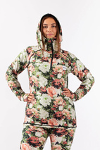 Icecold Zip Hood Top - Autumn Bloom