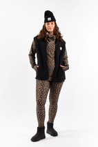 Lumberjackie Sherpa Vest - Black | S