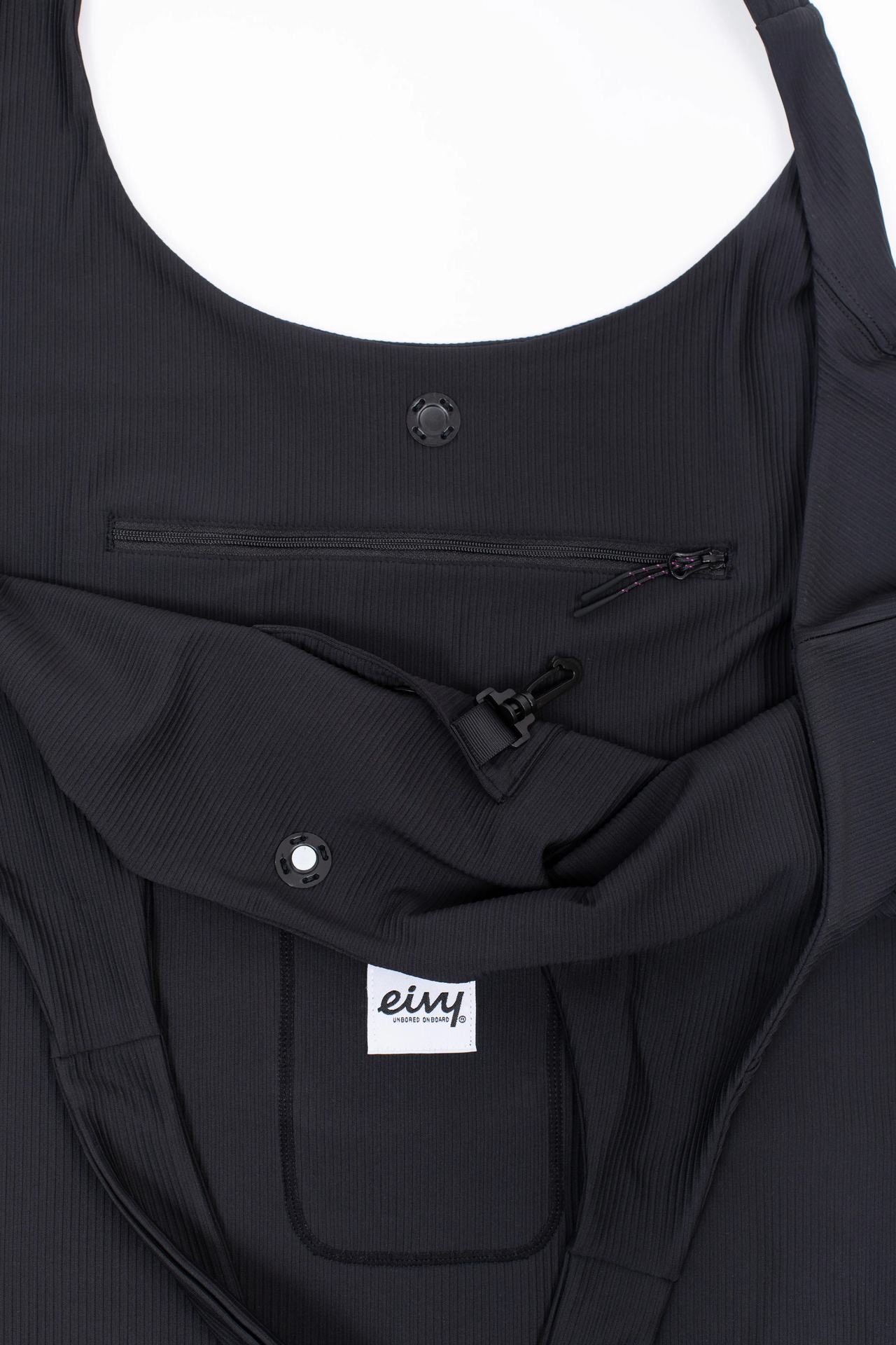 Expandable Rib Carryall Bag - Black | One Size