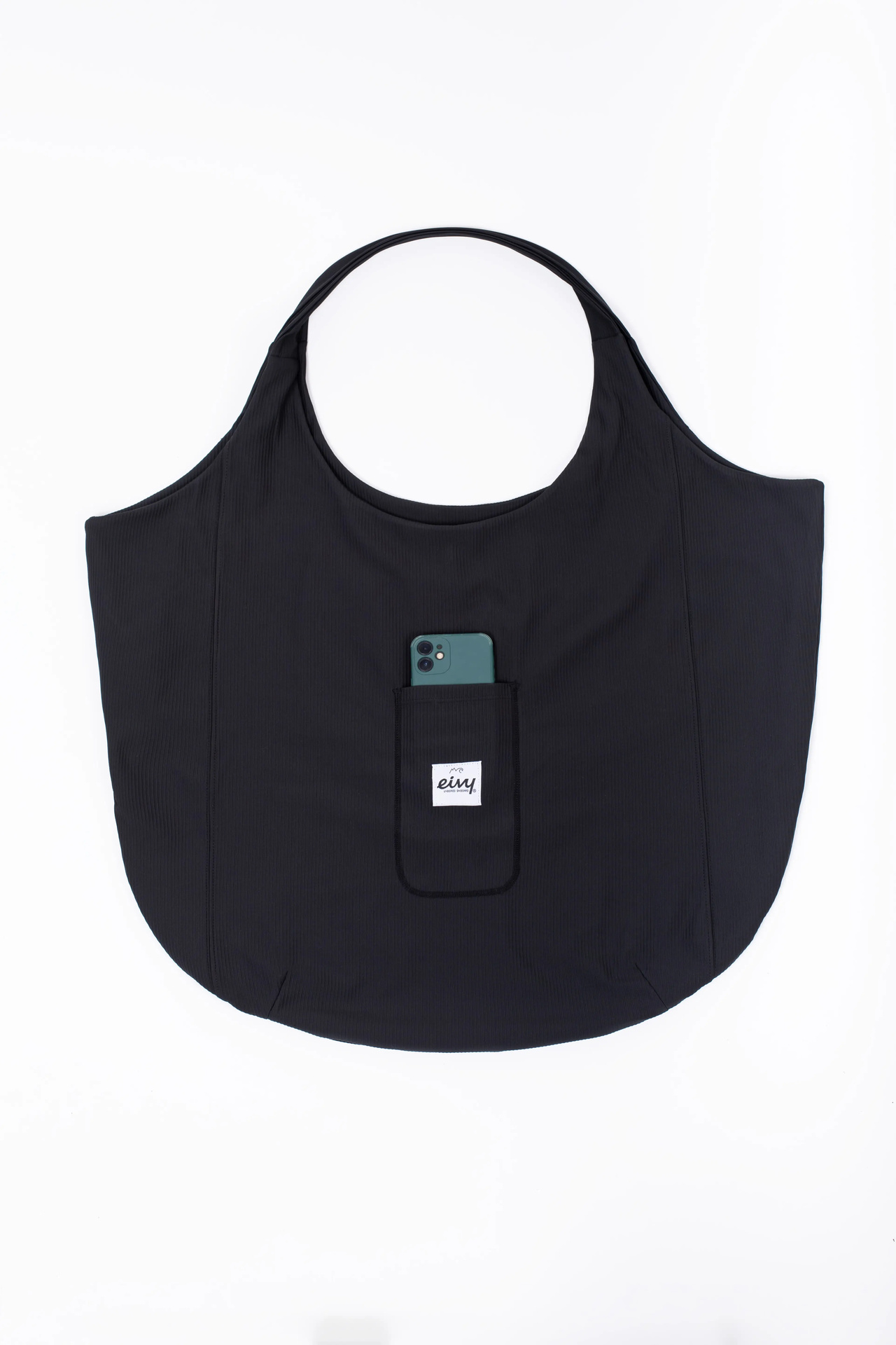 Expandable Rib Carryall Bag - Black | One Size