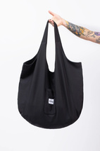 Expandable Rib Carryall Bag - Black | One Size