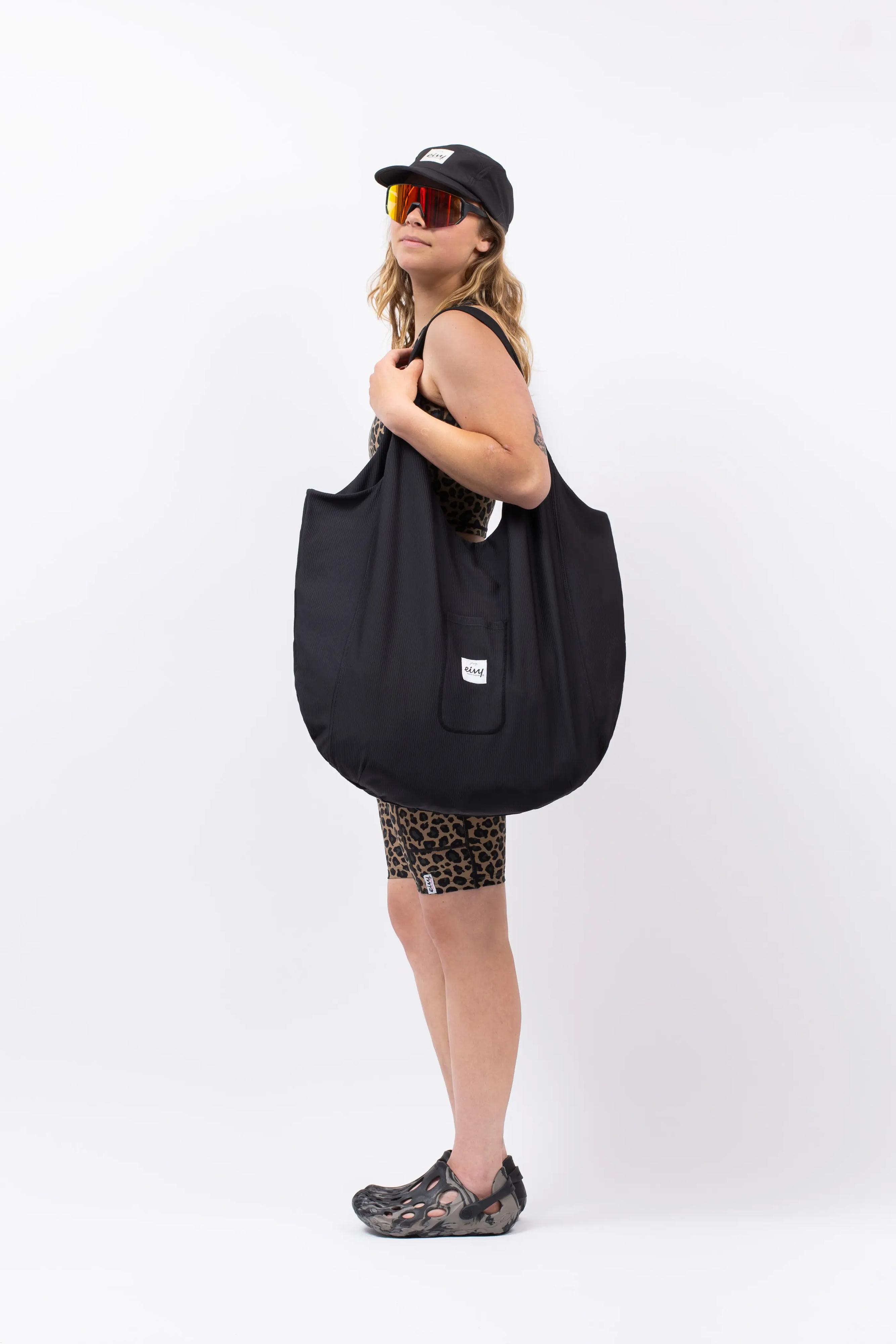 Expandable Rib Carryall Bag - Black | One Size