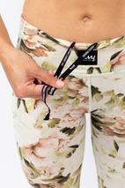 Pocket Merino Wool Tights - Bloom