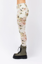 Pocket Merino Wool Tights - Bloom