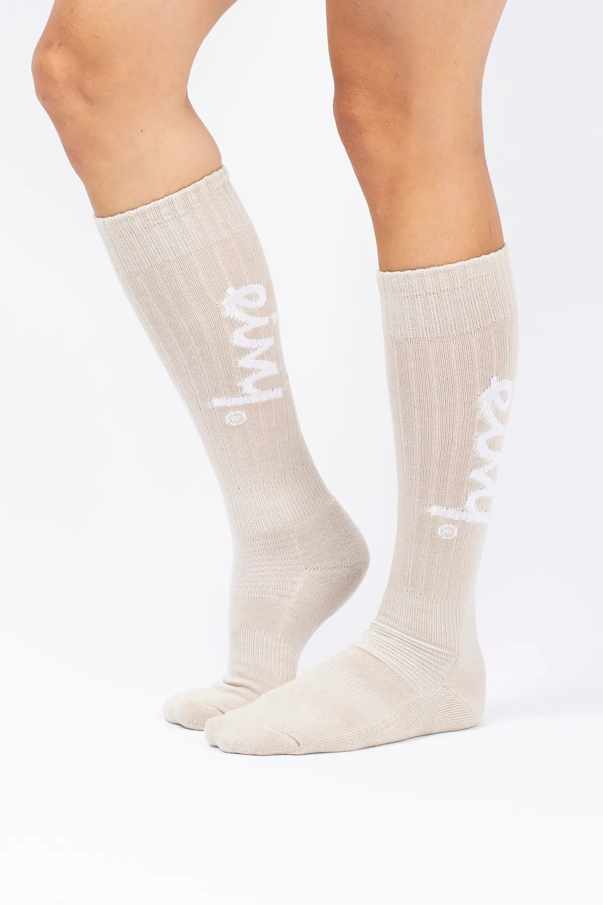 Rib Wool Socks - Faded Cloud Rib Wool Socks - Faded Cloud