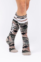 Cheerleader Wool Socks - Curve Camo