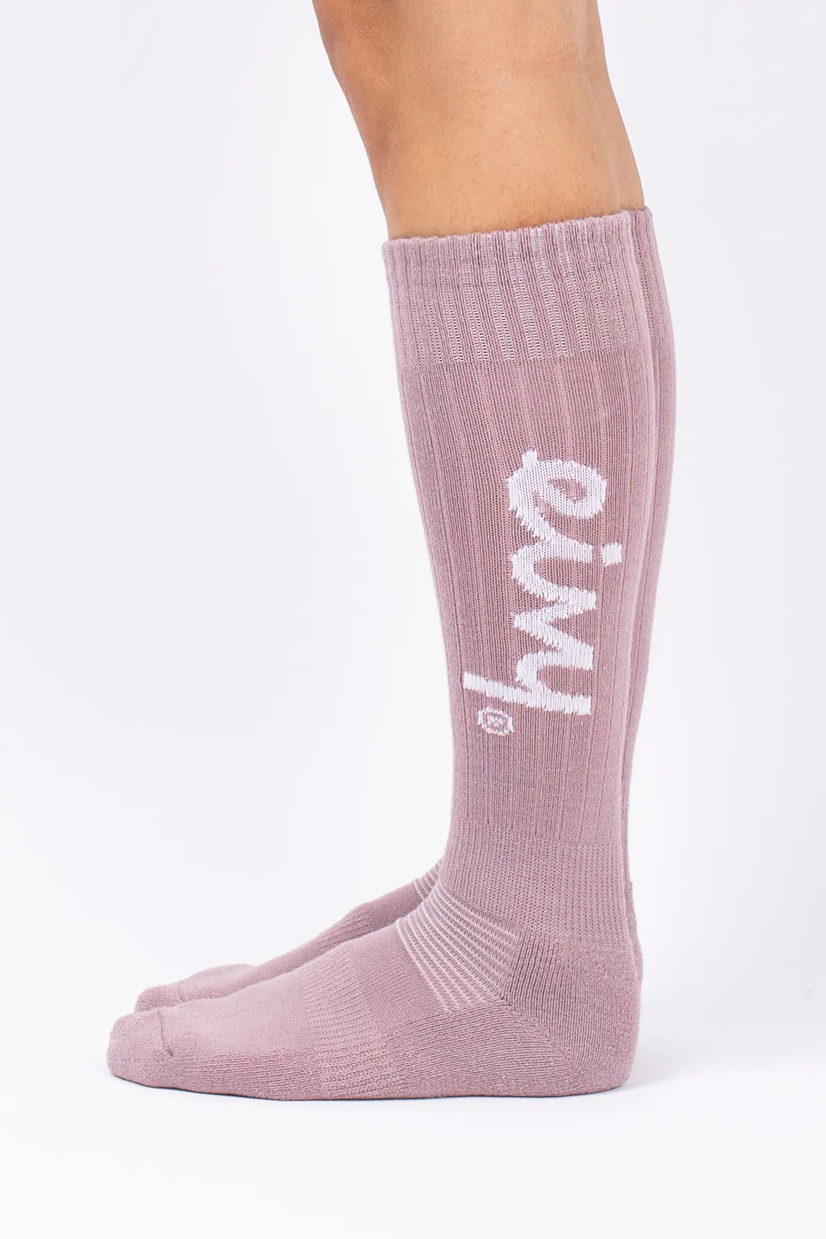 Rib Wool Socks - Faded Woodrose