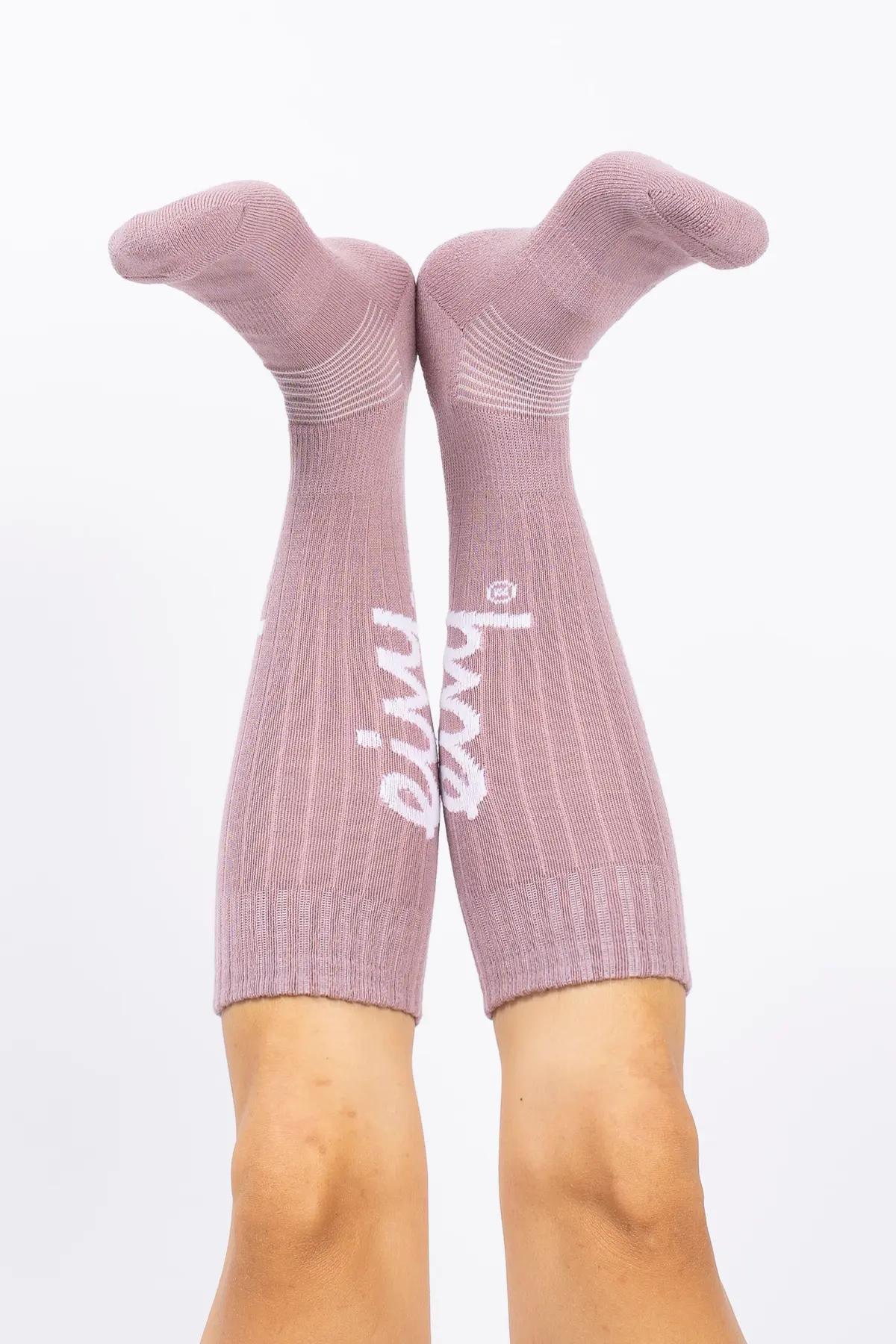 Rib Wool Socks - Faded Woodrose