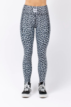 Pocket Tights - Snow Leopard | M