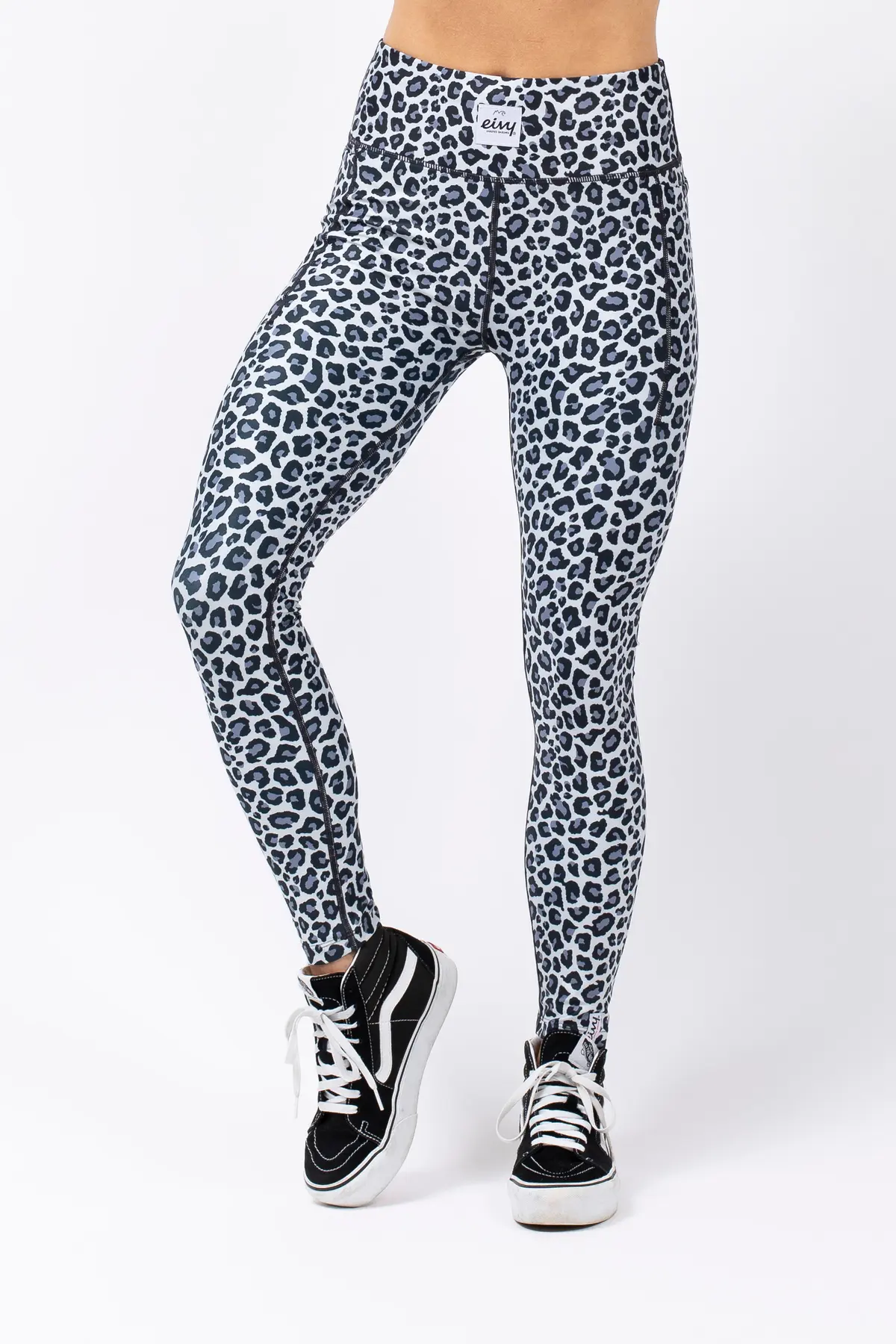Pocket Tights - Snow Leopard