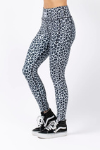 Pocket Tights - Snow Leopard | M