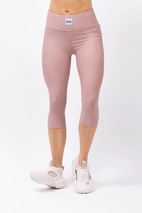 Pocket Rib 3/4 Tights - Faded Woodrose | XL