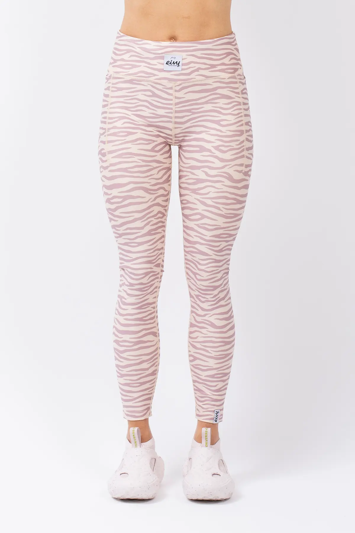 Pocket Tights - Pastel Zebra
