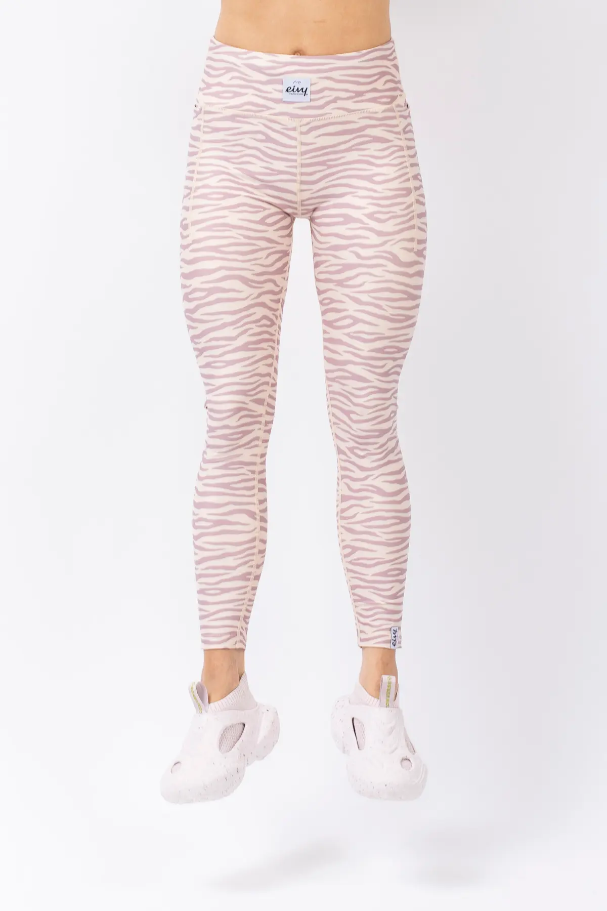 Pocket Tights - Pastel Zebra