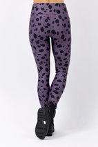 Pocket Tights - Purple Cheetah