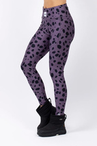 Pocket Tights - Purple Cheetah