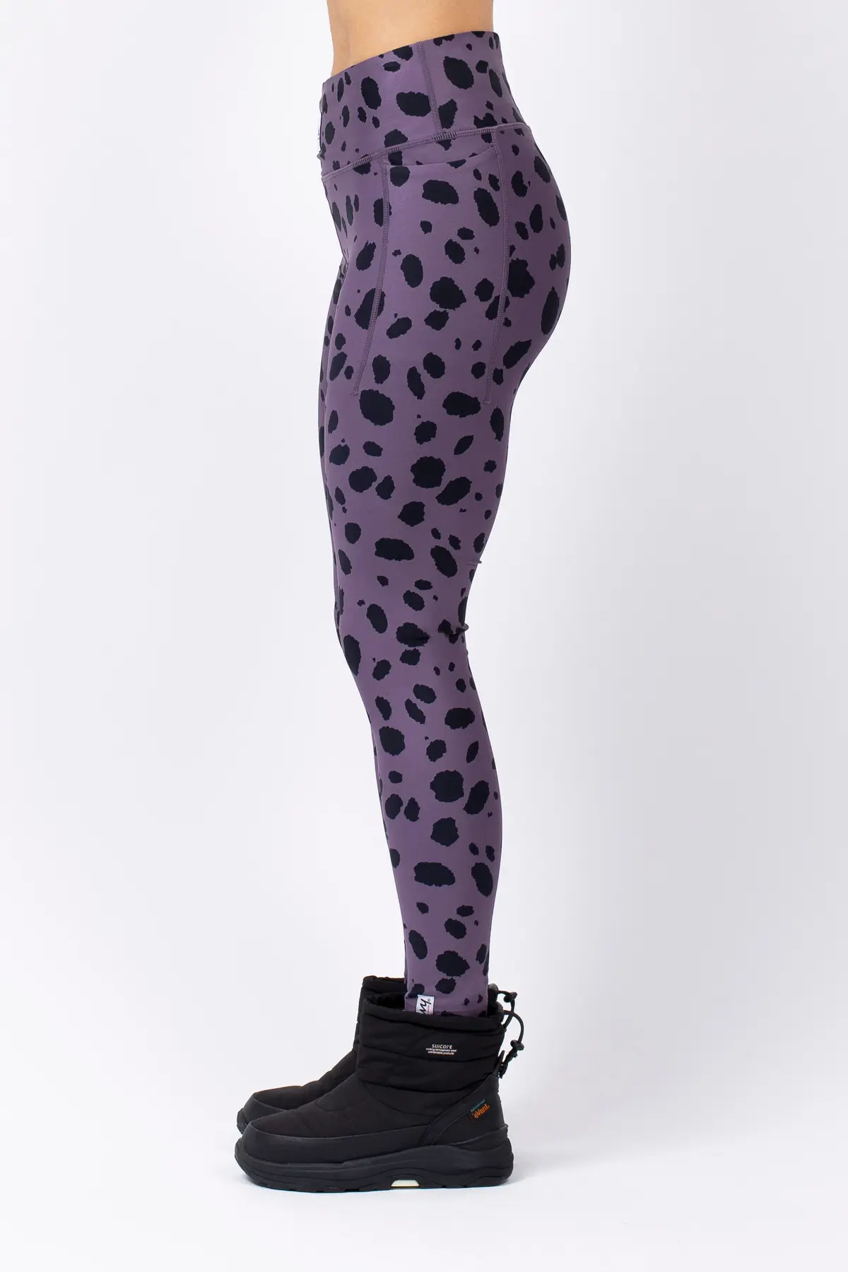 Pocket Tights - Purple Cheetah