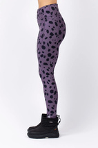 Pocket Tights - Purple Cheetah