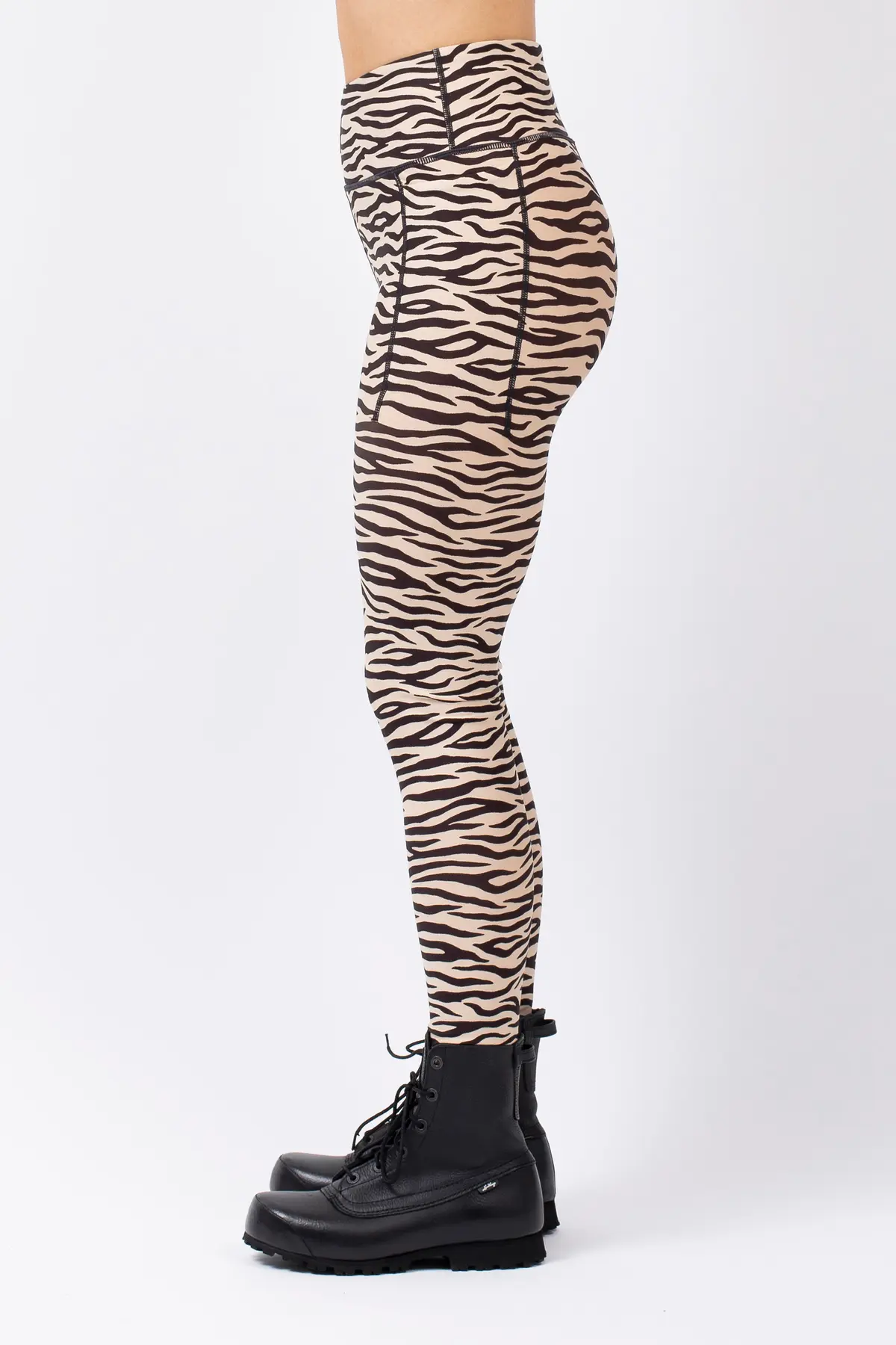 Pocket Tights - Zebra | M